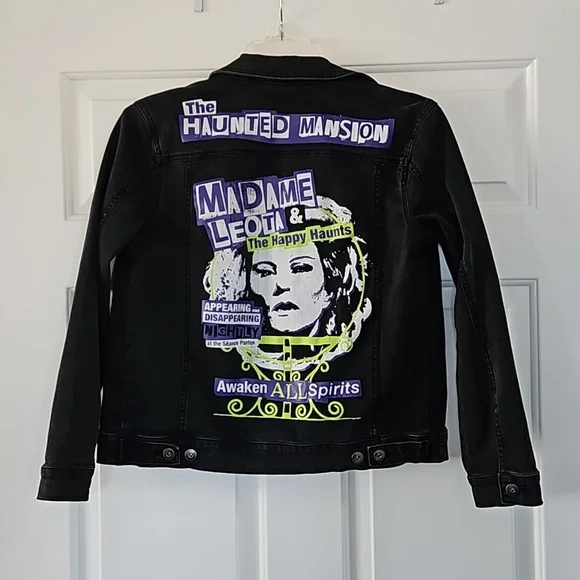 Disney parks Haunted mansion Madame Leota demin jacket - Picture 5 of 7